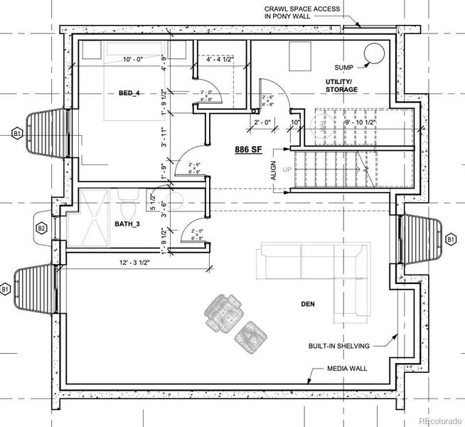 Optional finished basement