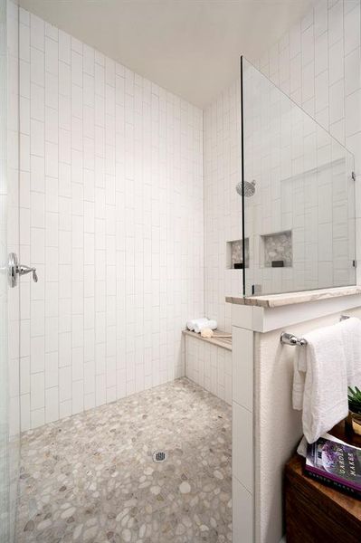 Primary bath-walk-in shower