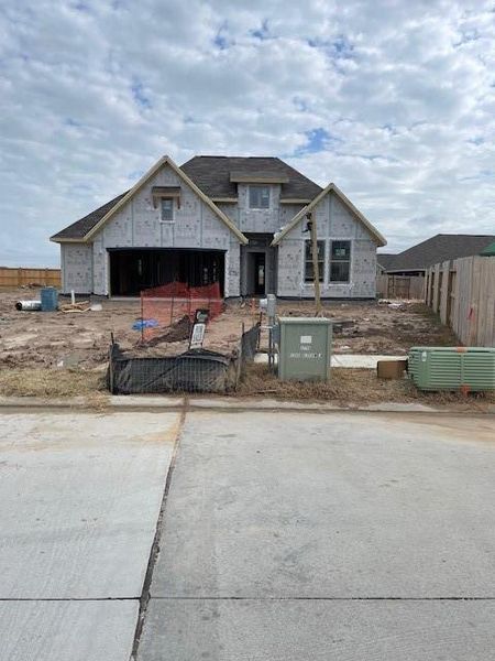 New construction Single-Family house 31710 Redbud Blossom Lane, Conroe, TX 77385 Kennedale  (2366-HV-40)- photo