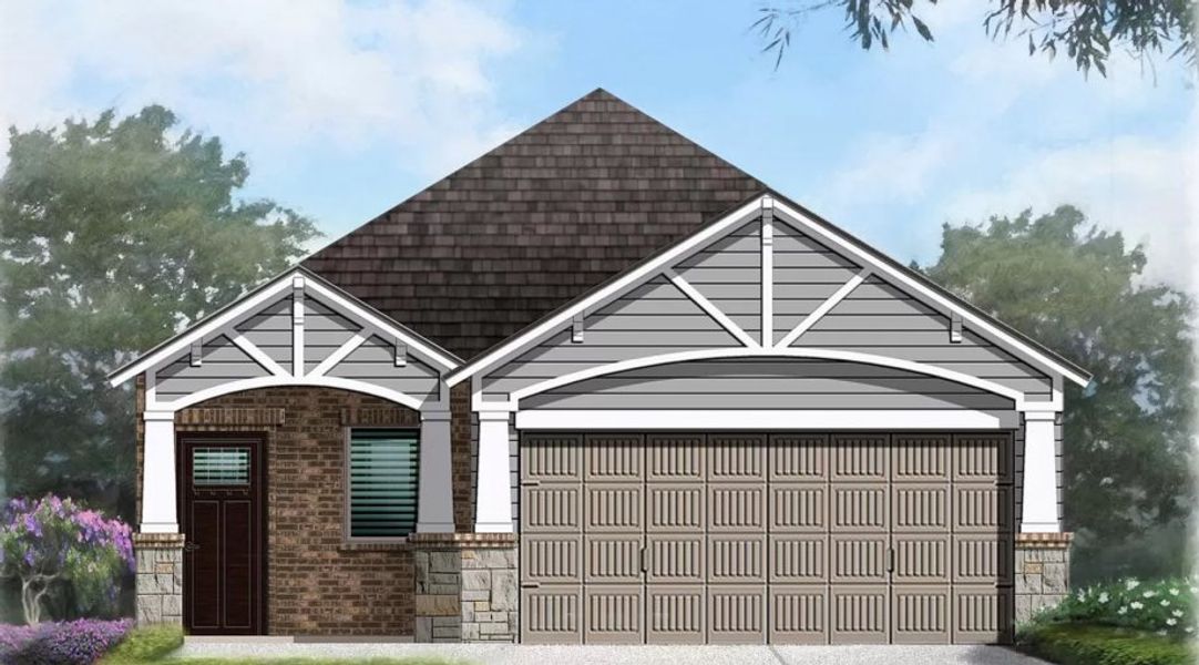 New construction Single-Family house Wren, 14538  Aston Pines Drive, Houston, TX 77032 - photo