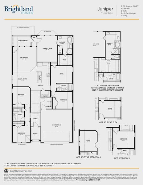 New construction Single-Family house Premier Series - Juniper, Sierra Wind Lane, Elgin, TX 78621 - photo