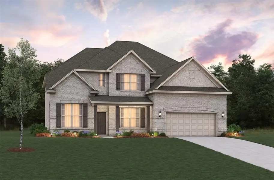 Beazer Homes Hurricane  Creek Madison plan