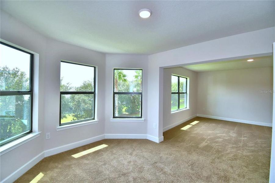 Sample Primary Bedroom & Sitting Area