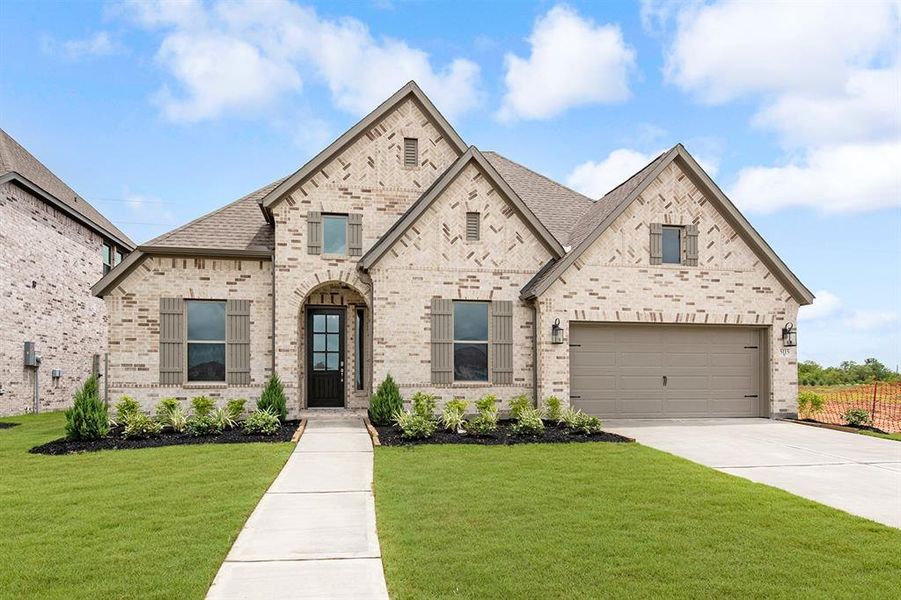 New construction Single-Family house 5115 Blooming Hibiscus Lane, Manvel, TX 77578 Lindsay (2832-HV-50)- photo