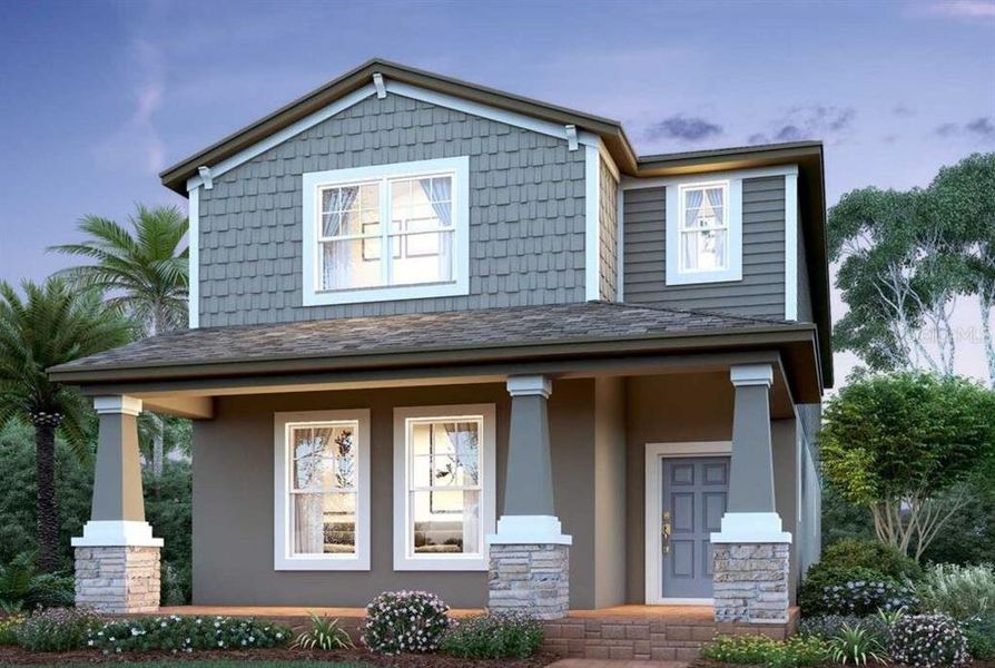 New construction Single-Family house 612 Hyperion Drive, Debary, FL 32713 Sebring - Avenue Collection- photo