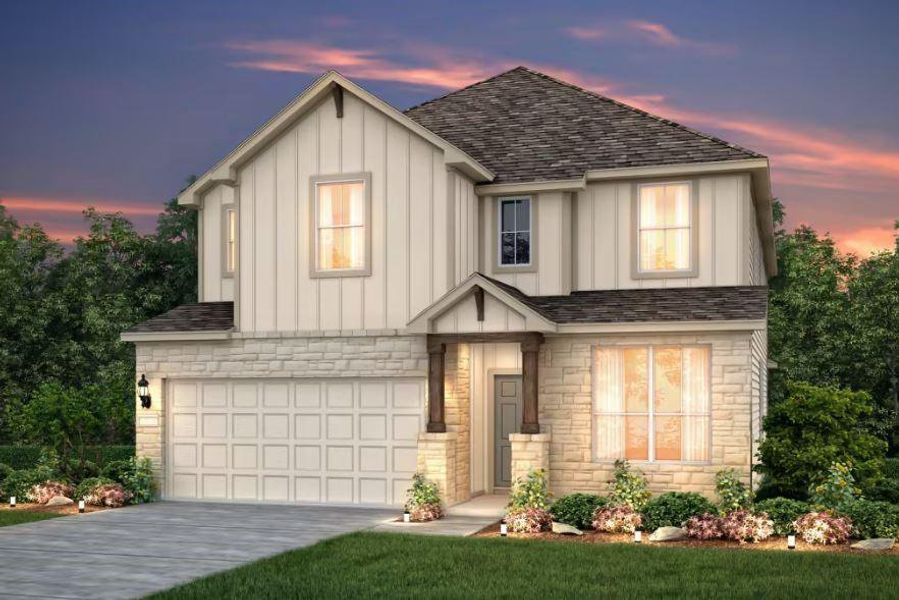 New construction Single-Family house 217 Coleman Bnd, Liberty Hill, TX 78642 - photo