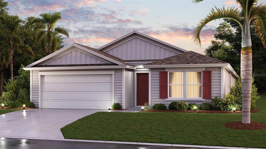 New construction Single-Family house 45 Pine Circle Drive, Palm Coast, FL 32164 CALI- photo