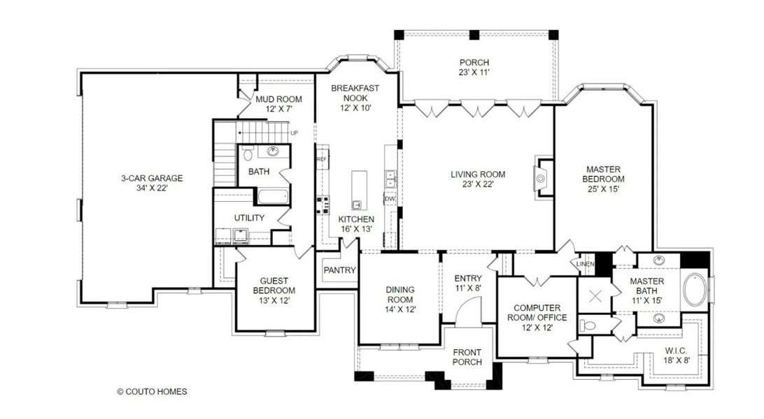 New construction Single-Family house Ellsworth, 5416 Old Dennis Road, Weatherford, TX 76087 - photo