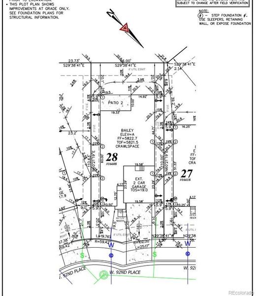 Plot Plan