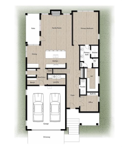 The Enderly - First Floor Plan