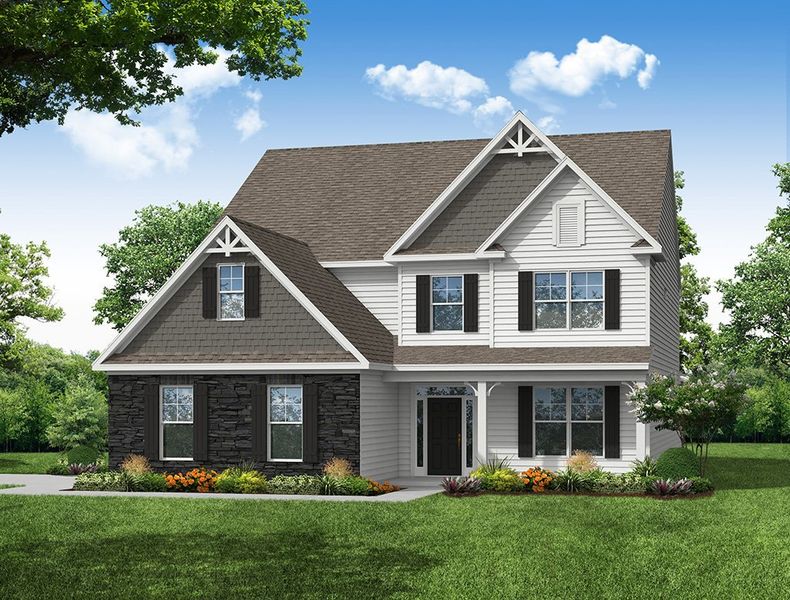 New construction Single-Family house McDowell, 6749 Campground Road, Denver, NC 28037 - photo