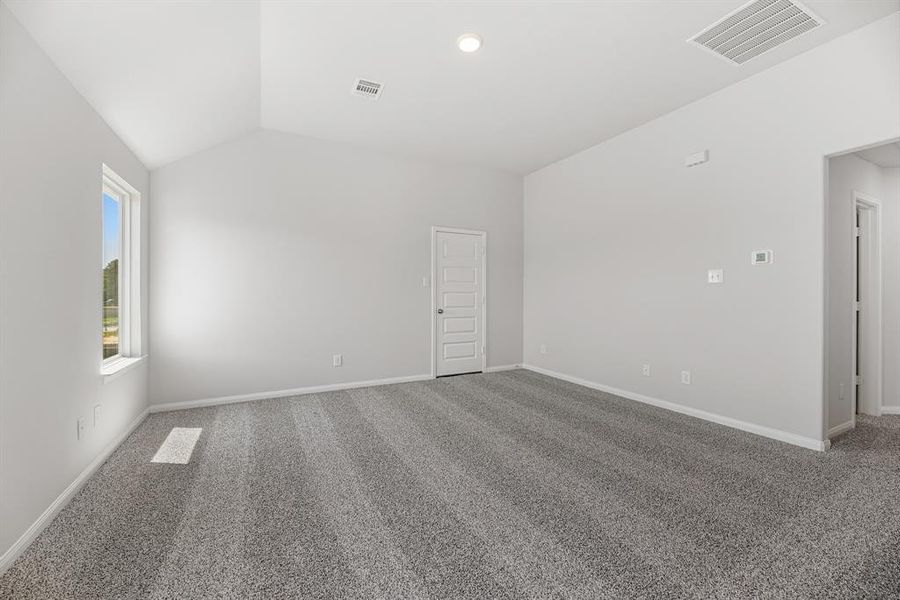 Photos are a representation of the floor plan. Options and interior selections will vary.