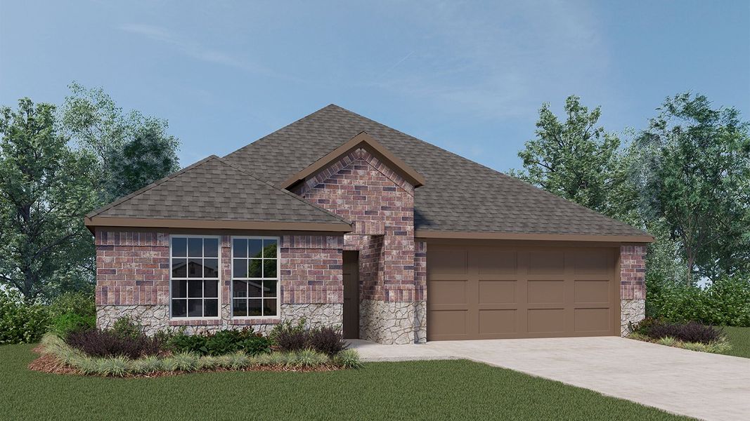 New construction Single-Family house H133 Violet, 720 Gallop Drive, Princeton, TX 75407 - photo