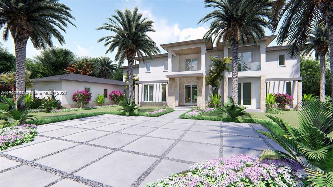 New construction Single-Family house 14110 Old Cutler Road, Palmetto Bay, FL 33158 - photo