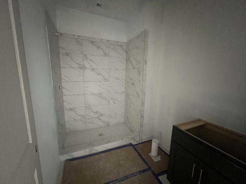 Guest Bathroom Construction Progress