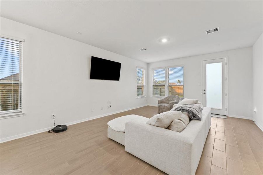 Living Room with great natural light