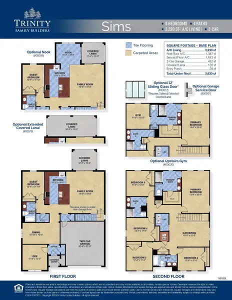 Sims floor plan