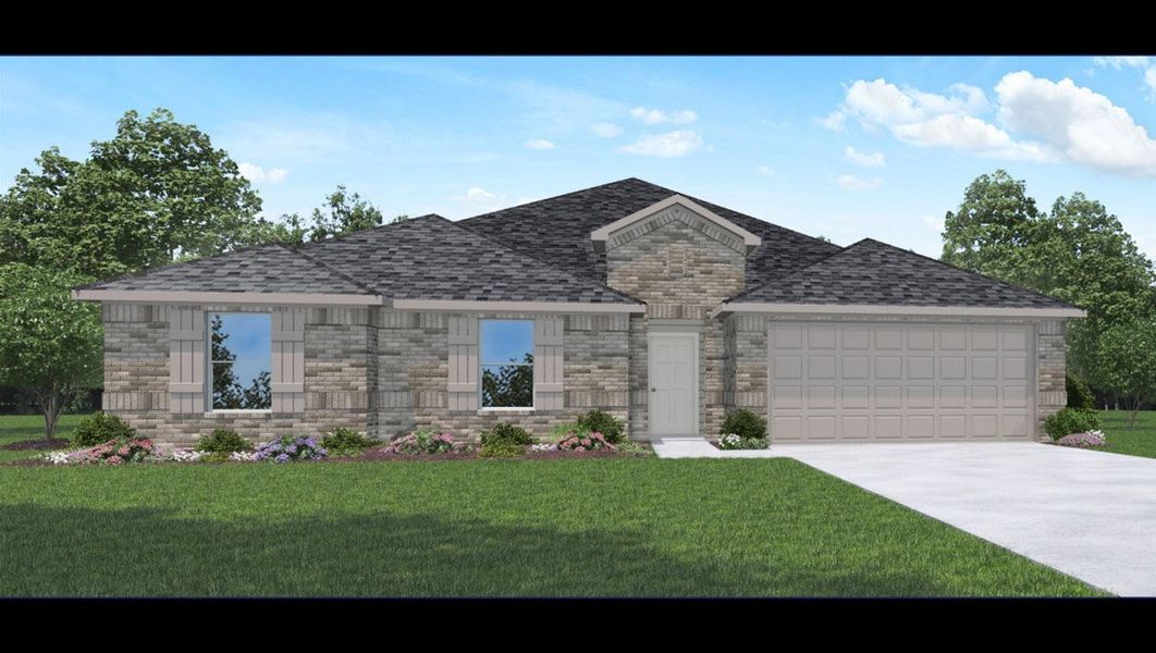 New construction Single-Family house 16137 William Ross Way, Conroe, TX 77303 Plan X50E- photo