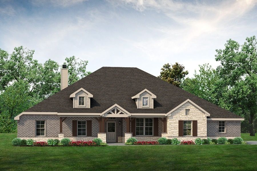 New construction Single-Family house Sabine, Liberty Court, Weatherford, TX 76088 - photo