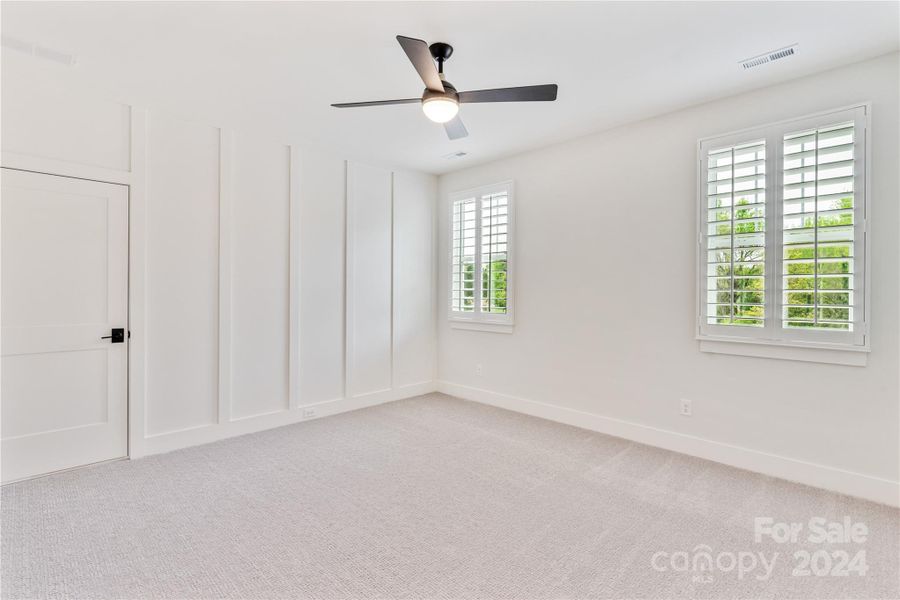 Bed 4 with walk-in attic storage