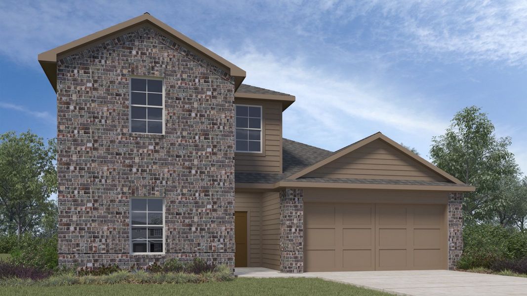 New construction Single-Family house X40M Midland, 1900 Willow Creek Road, Lancaster, TX 75146 - photo
