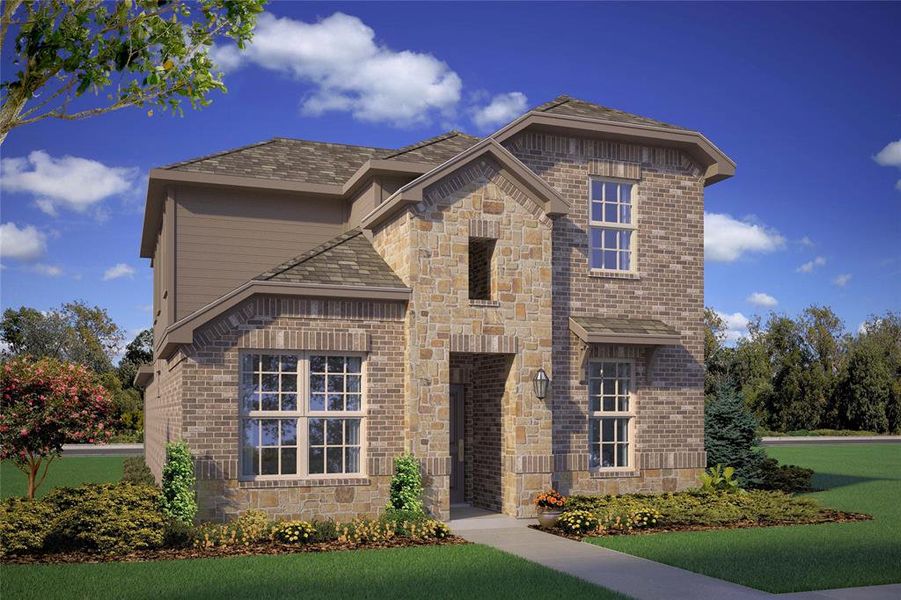 New construction Single-Family house 4804 Foundation Street, Haltom City, TX 76117 Sabine - photo