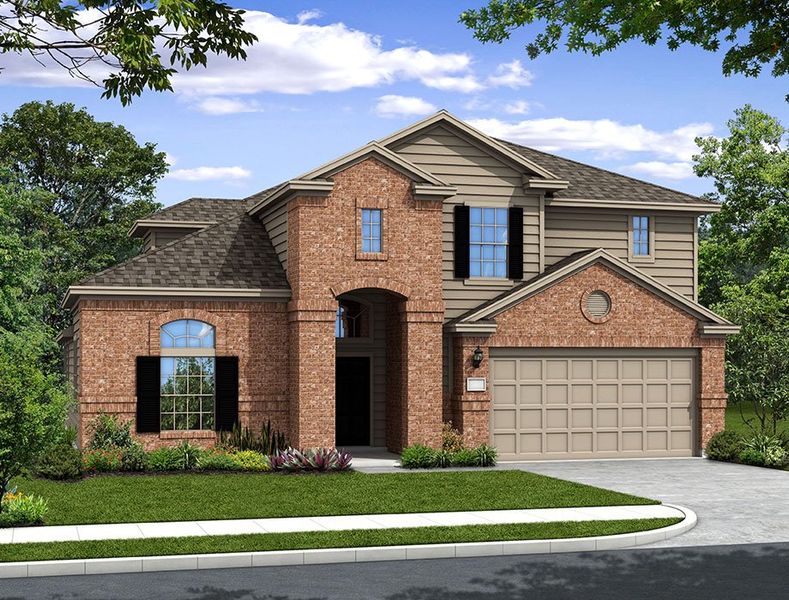 New construction Single-Family house The Douglass, 32203 Casa Linda Drive, Hockley, TX 77447 - photo
