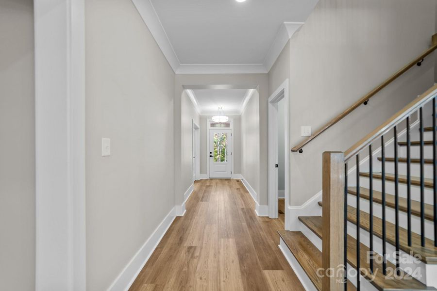 Front entry hallway