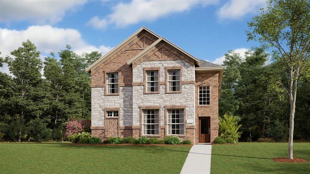 New construction Single-Family house 10008 Little Tree Drive, Fort Worth, TX 76179 Beaumont - photo