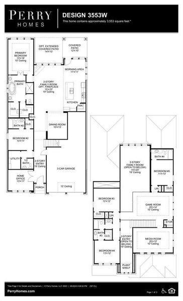 New construction Single-Family house 3809 Composition Drive, Celina, TX 75078 3553W- photo