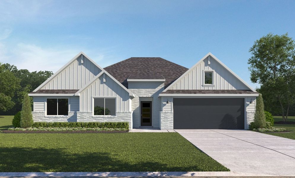 New construction Single-Family house Irving-E50I Express Plan 50', 3211 Wickfield Pass Lane, League City, TX 77539 - photo