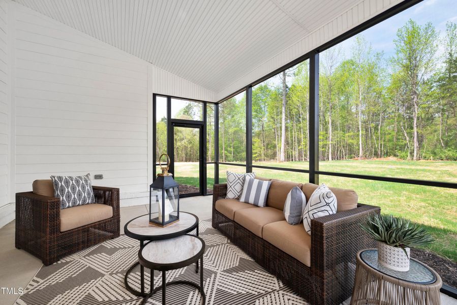 Model Home - Screened In Porch