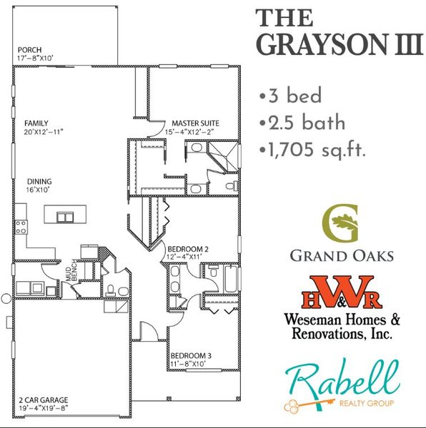 New construction Single-Family house Grayson 3, Southwest 24th Avenue, Gainesville, FL 32607 - photo
