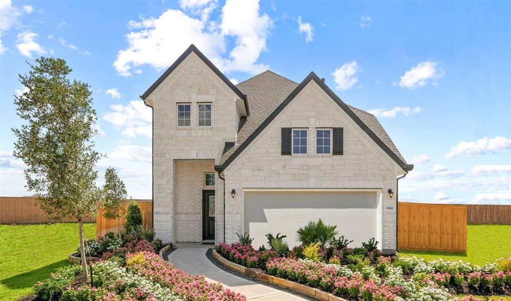 Former model home! Stunning Darlington II design by K. Hovnanian Homes with elevation A in beautiful Park Lakes East.