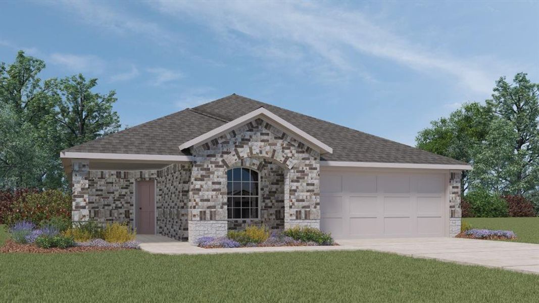 New construction Single-Family house 101 James River Dr, Hutto, TX 78634 The Liberty- photo