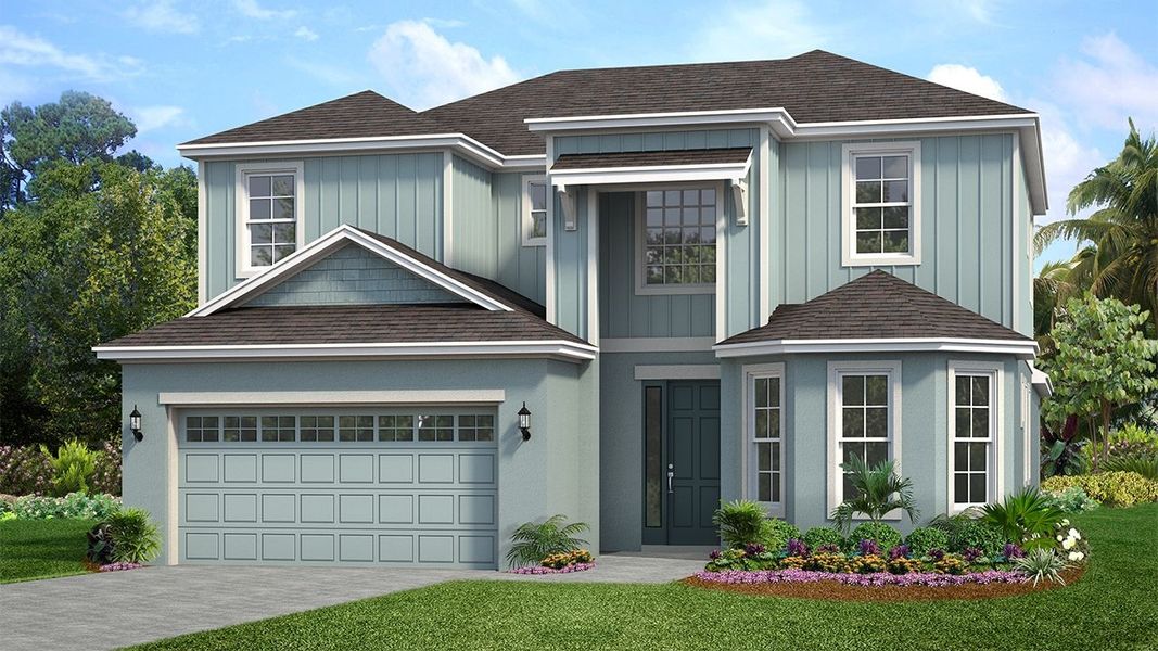 New construction Single-Family house Venice, 205 Manns Harbor Drive, Apollo Beach, FL 33572 - photo
