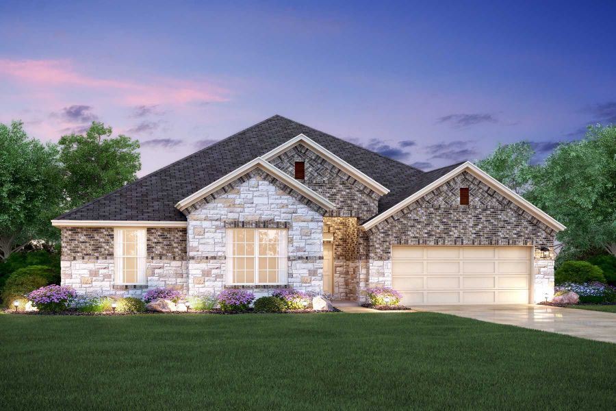New construction Single-Family house Sabine - Classic Series, 1010 Texas Ash Lane, Georgetown, TX 78628 - photo