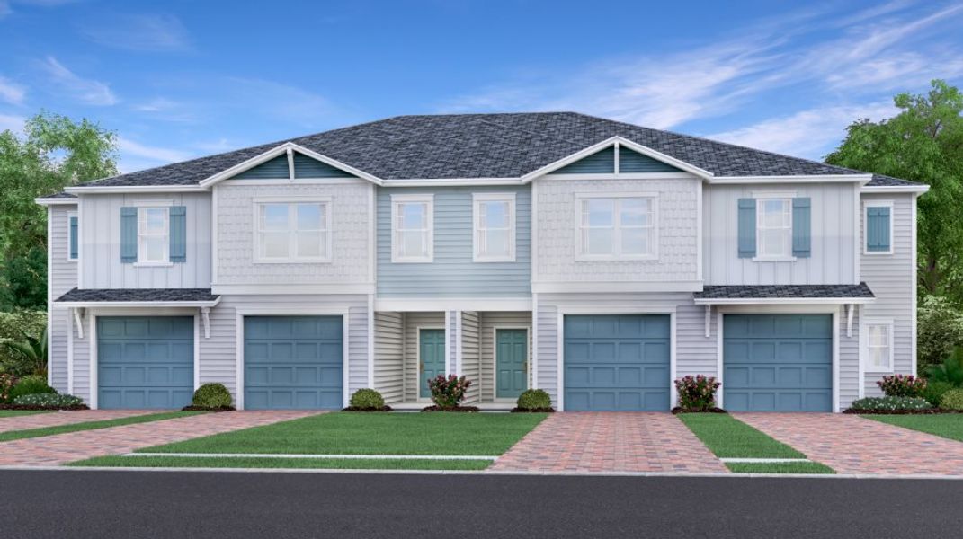 New construction Townhouse house 3967 Whippoorwill Holler Ln, Jacksonville, FL 32217 Lincoln- photo