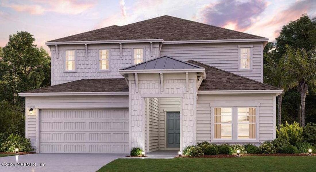 New construction Single-Family house 12453 Tierra Chase Way, Jacksonville, FL 32225 Silver Maple- photo