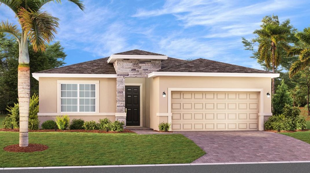 New construction Single-Family house Freedom, 2740 Pine Sap Lane, Saint Cloud, FL 34771 - photo