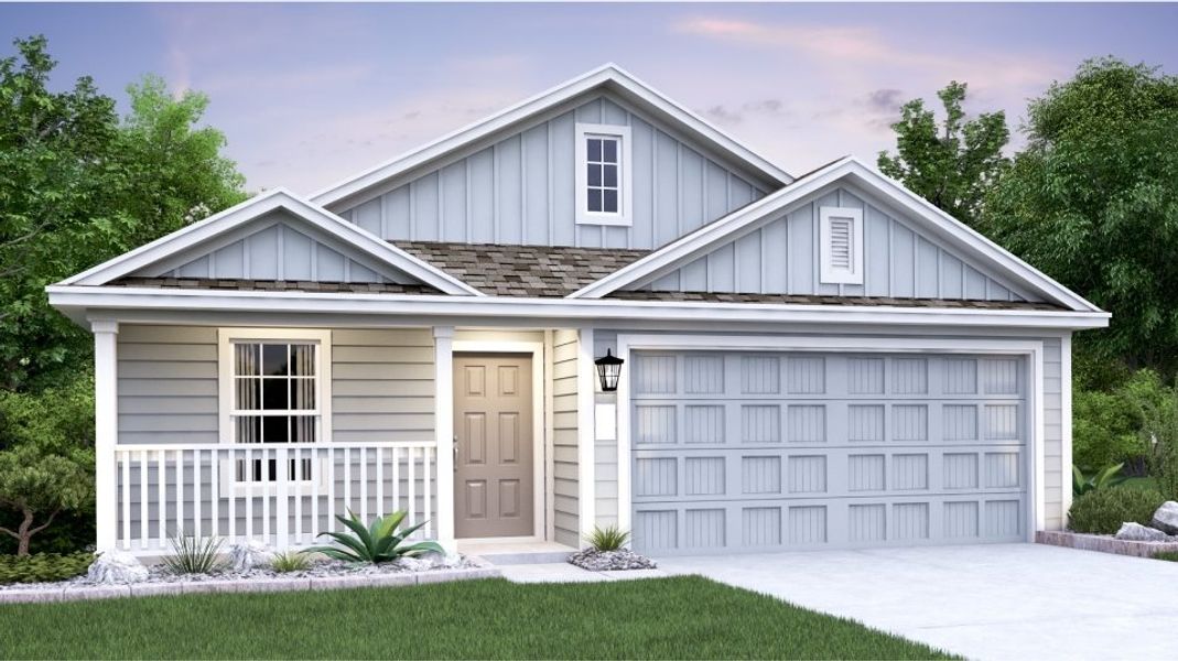 New construction Single-Family house Nettleton, 5607 Basil Chase, Saint Hedwig, TX 78152 - photo