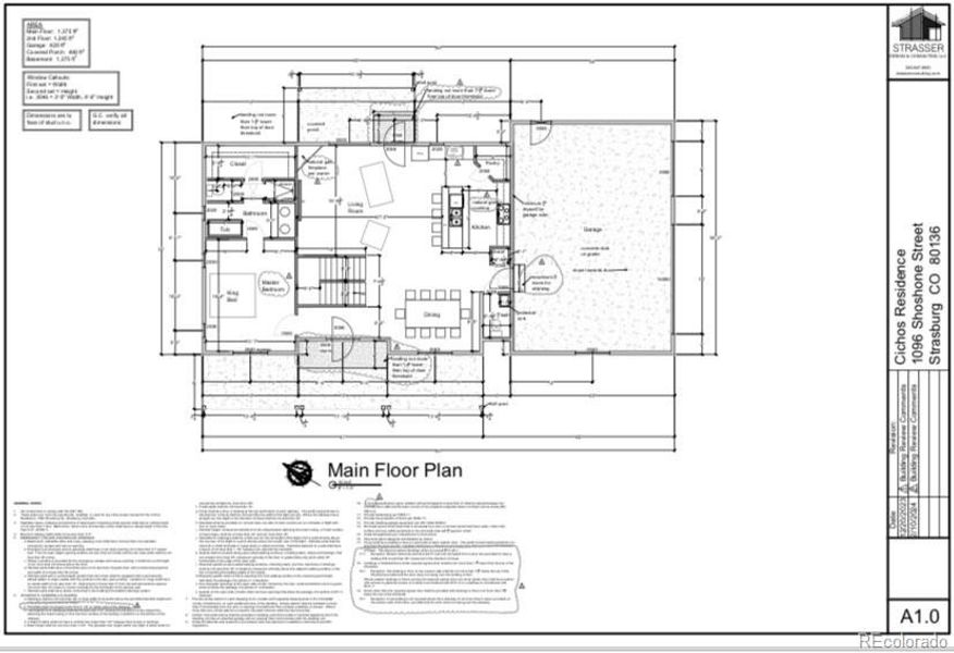 Main floor plans