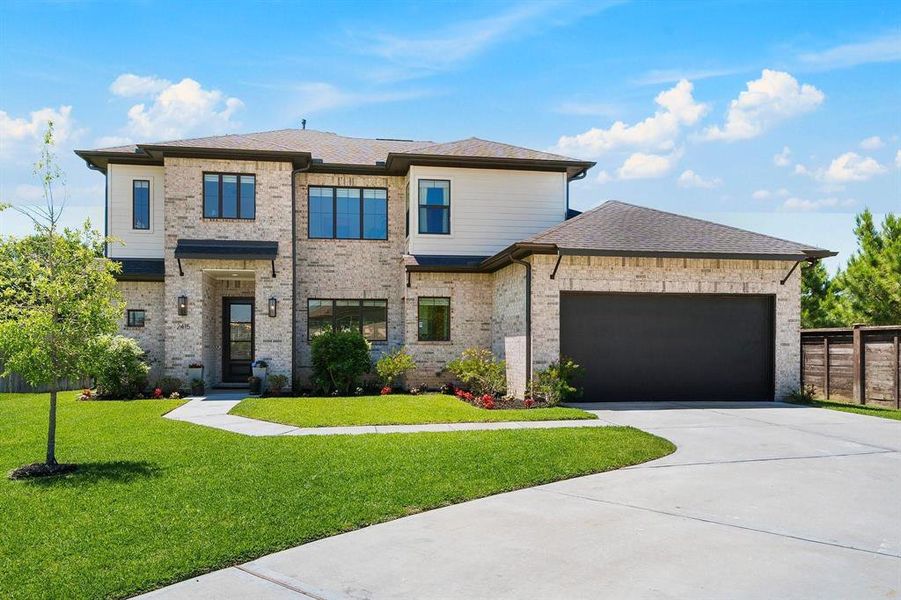 Impressive custom-built home by Cason Graye on a 10,512 sq ft lot with no rear or side neighbors!