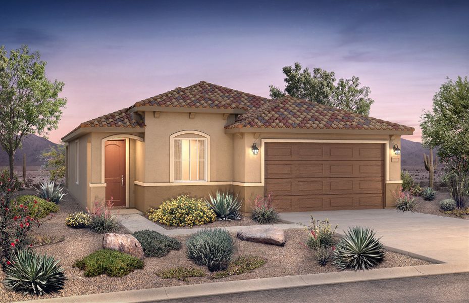 New construction Single-Family house Venture, 26285 West Morrow Drive, Buckeye, AZ 85396 - photo
