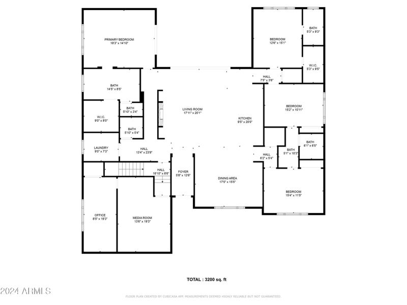 Floor Plan 15921 E Primrose