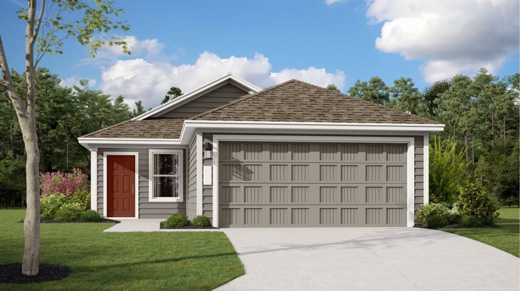New construction Single-Family house 603 Rock Rose Drive, San Antonio, TX 78227 Collier- photo