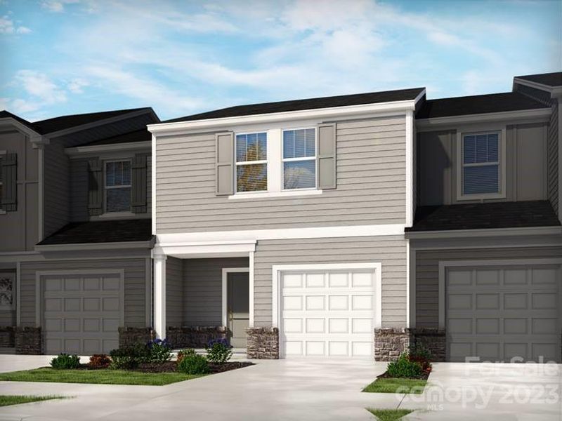 New construction Townhouse house 3720 County Down Avenue, Kannapolis, NC 28081 Amber- photo