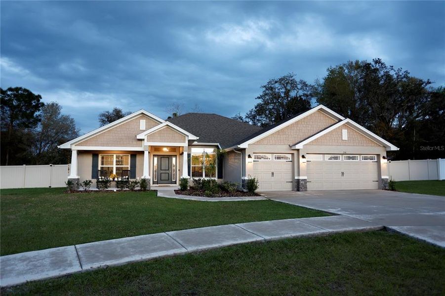 New construction Single-Family house 256 Sable Knoll Court, Spring Hill, FL 34609 - photo