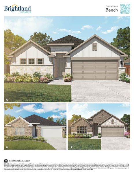 New construction Single-Family house Premier Series - Beech, Ridgecrest Lane, Sherman, TX 75092 - photo