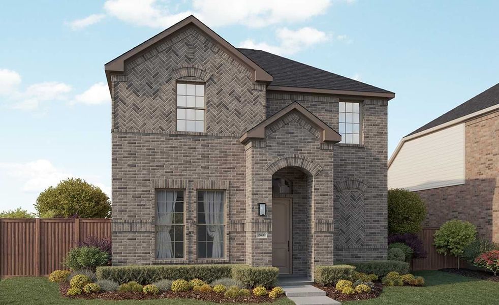 New construction Single-Family house Artistry Series - Orwell II, 2002 Belvedere Street, Garland, TX 75041 - photo